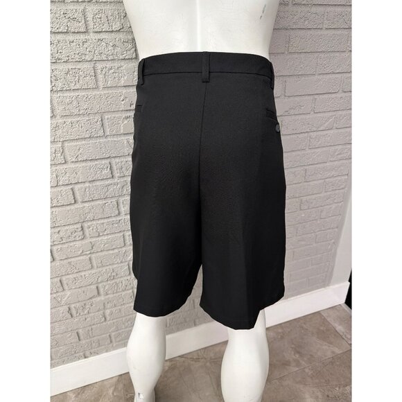 Cool 18 Pro Black Men’s Dress Flat Front Shorts Size 44 - Picture 2 of 9